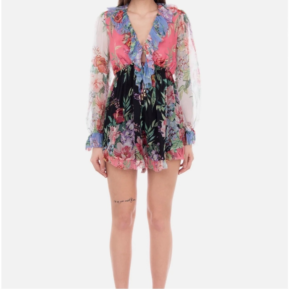 Zimmerman romper multi floral